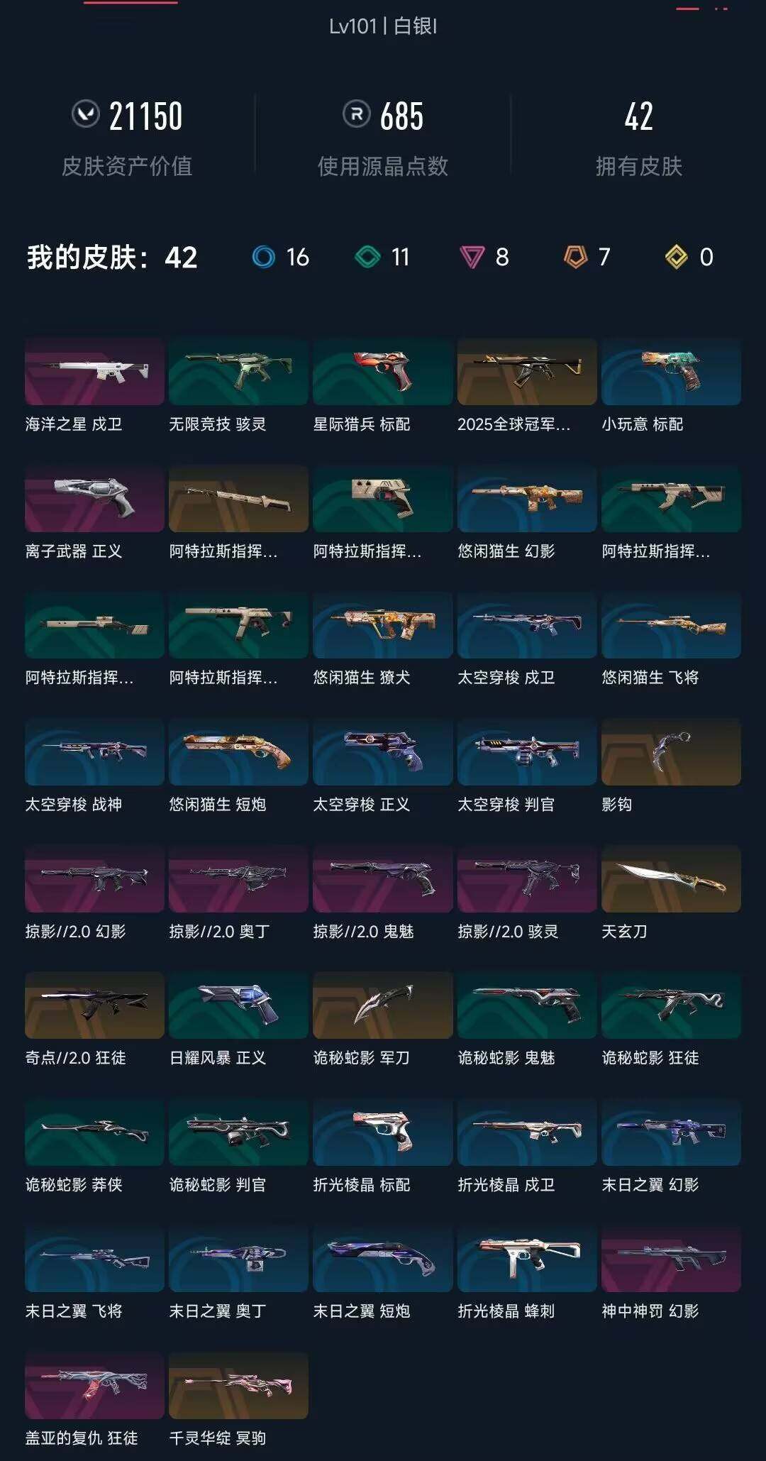 WWQQM42364无畏契约账号详情图5 WWQQM42364无畏契约账号详情图5