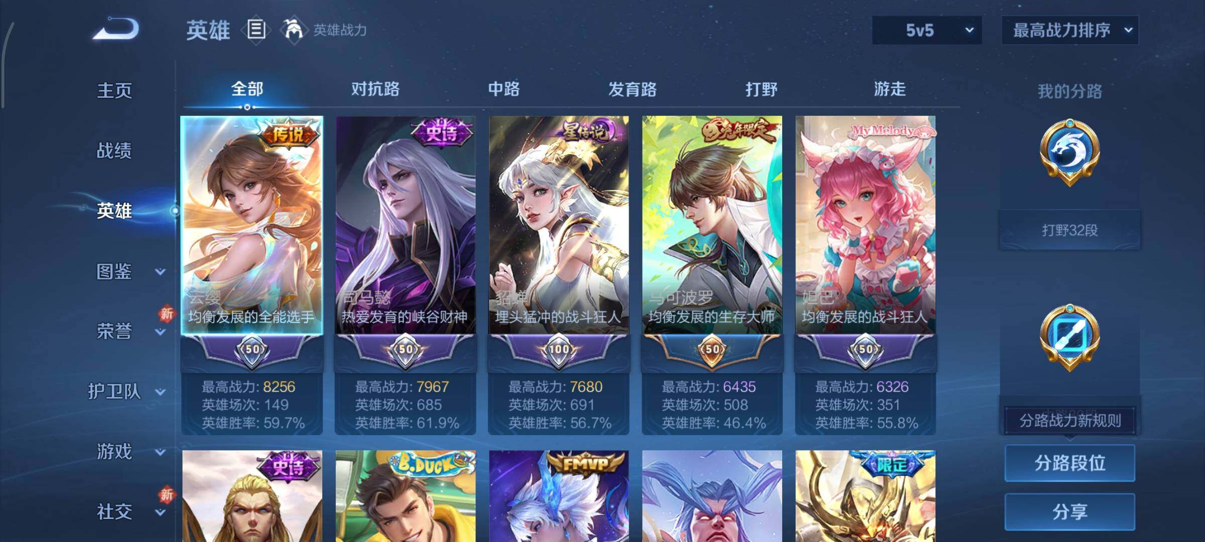 WZCMY433473王者荣耀账号详情图3