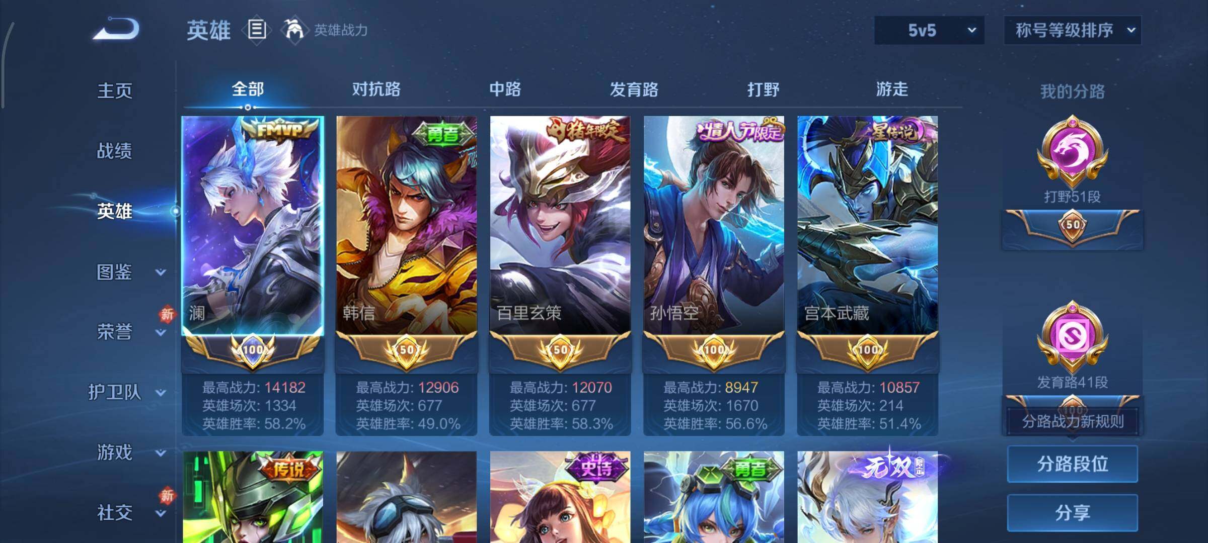 WZCMY433477王者荣耀账号详情图3