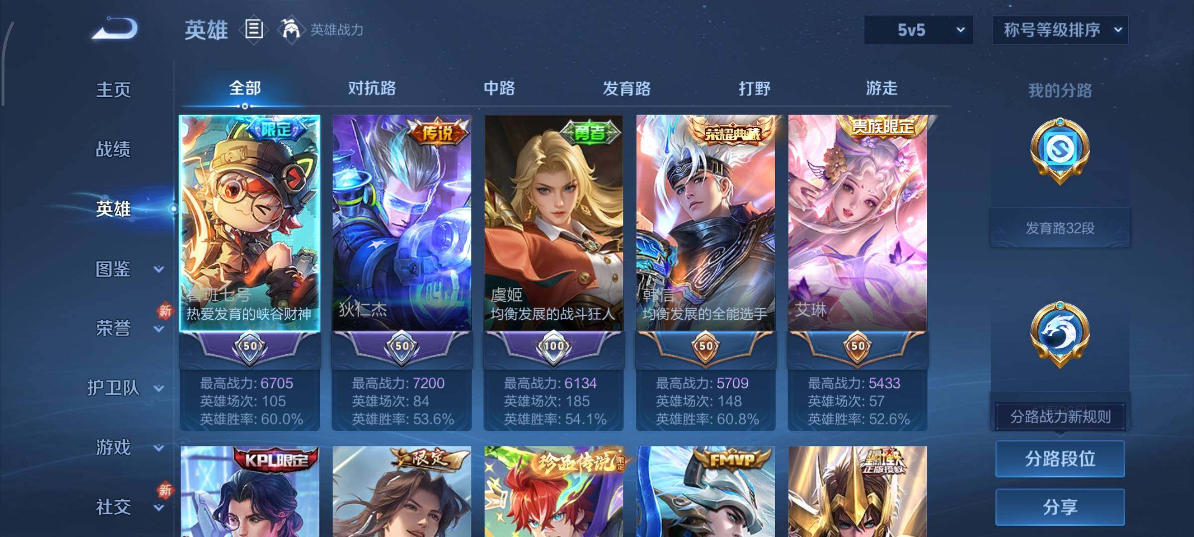 WZCMW435035王者荣耀账号详情图3