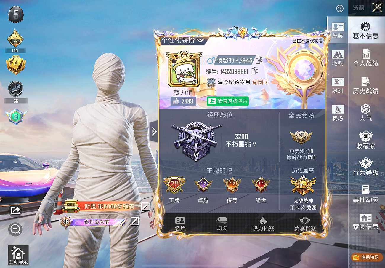 HPCMW417403和平精英账号详情图30