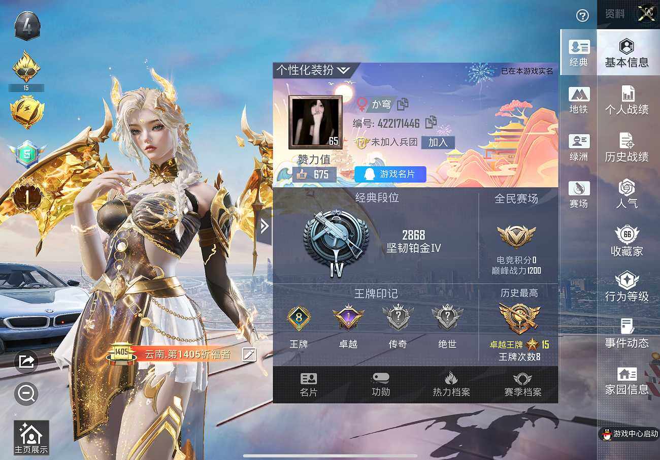 HPCMW417407和平精英账号详情图19