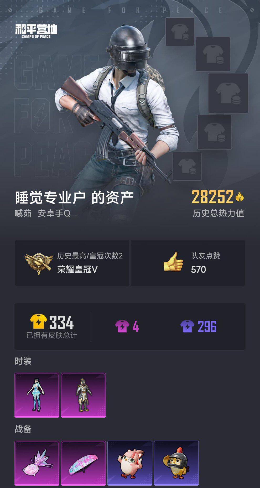 HPCMW417956和平精英账号详情图4