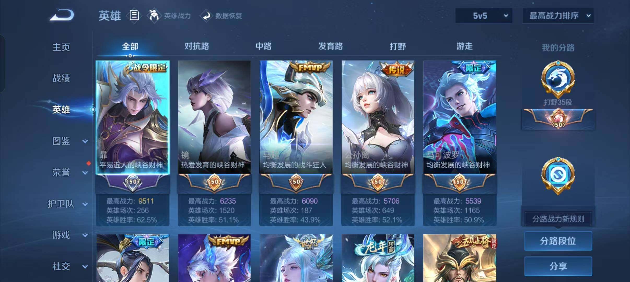 WZCMW467250王者荣耀账号详情图3