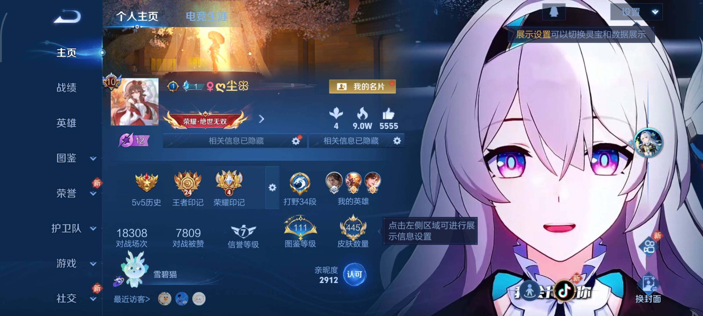 WZCMW435066王者荣耀账号详情图2