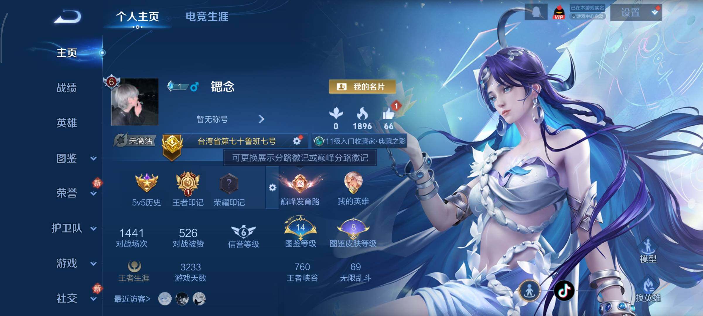 WZCMY443035王者荣耀账号详情图2