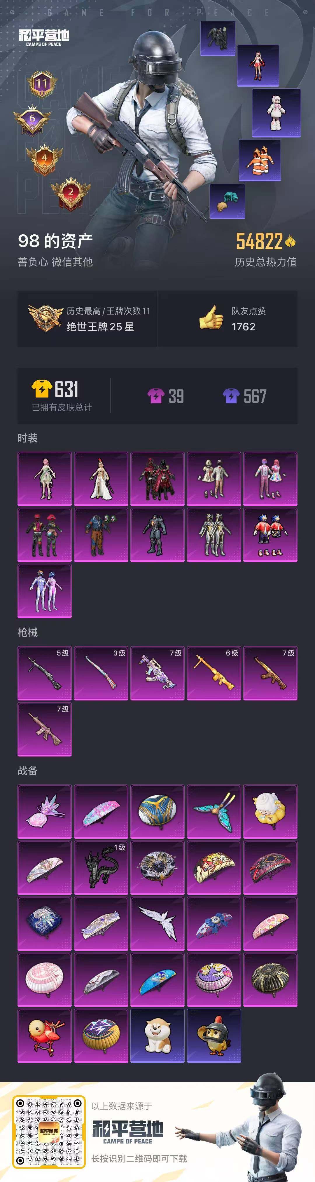 HPCMW418170和平精英账号详情图22 HPCMW418170和平精英账号详情图22