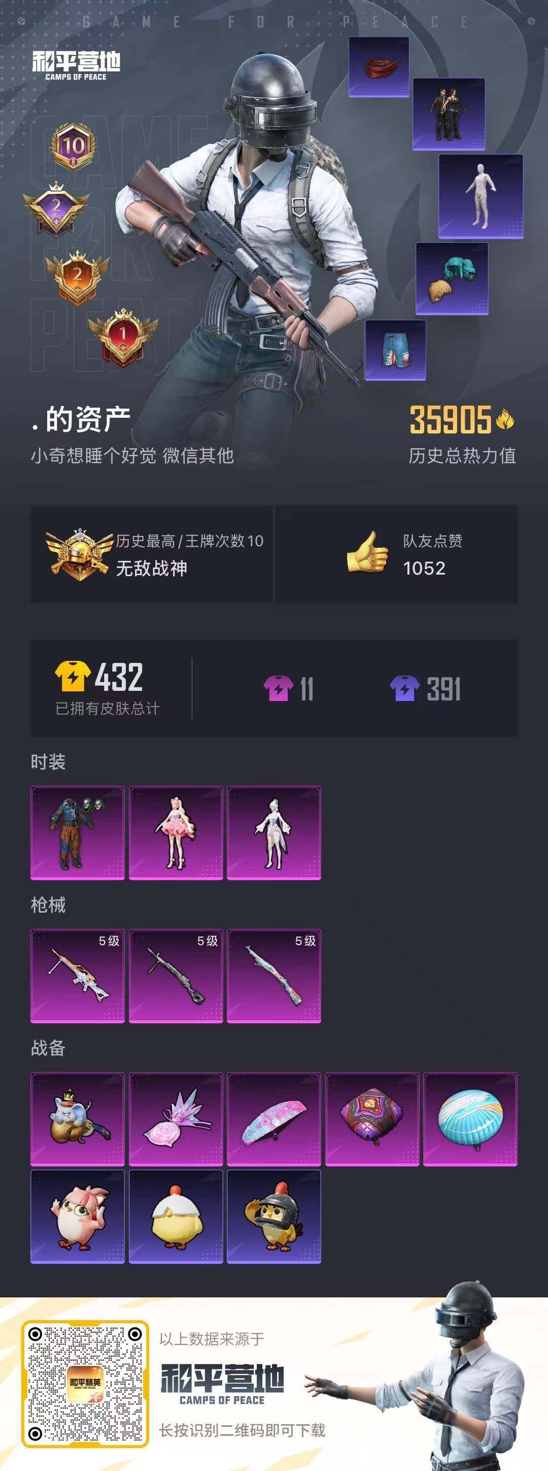 HPCMW418181和平精英账号详情图17 HPCMW418181和平精英账号详情图17