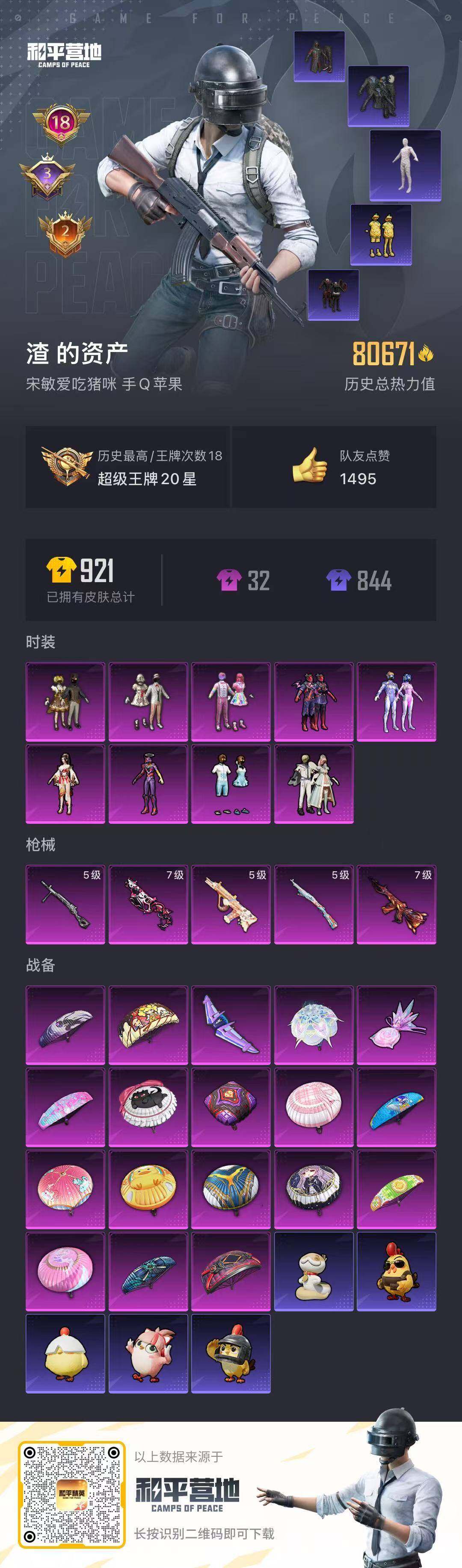 HPCMW418206和平精英账号详情图19 HPCMW418206和平精英账号详情图19