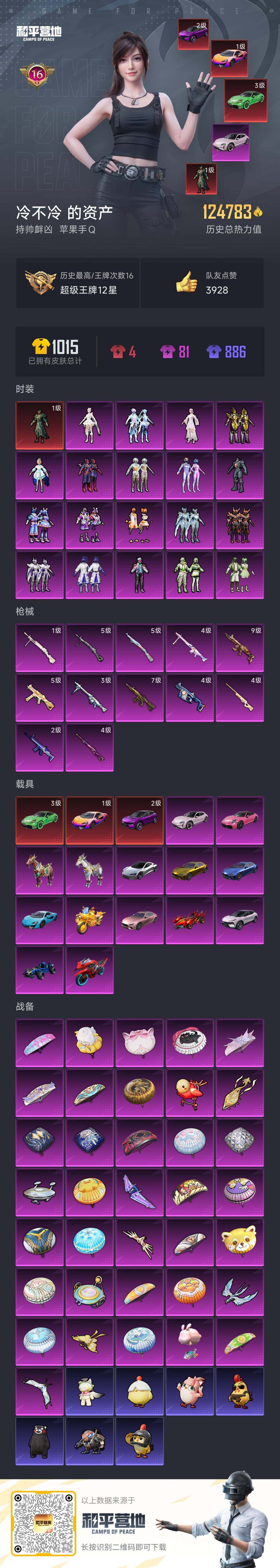 HPLX462939和平精英账号详情图7