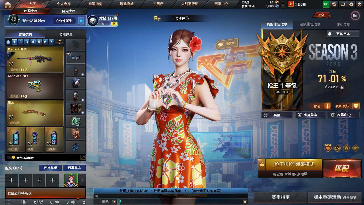 CFCMW421572穿越火线账号详情图3