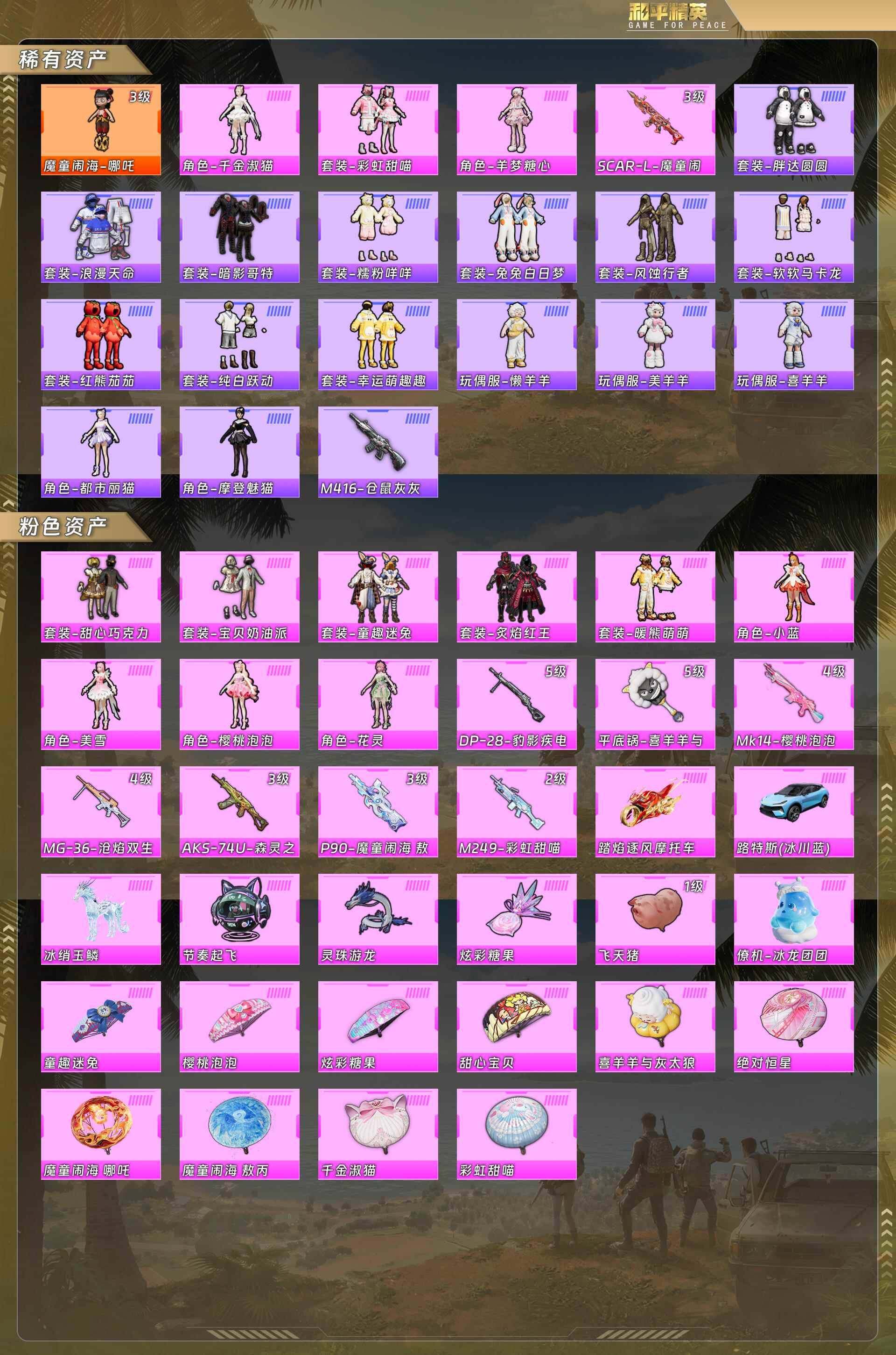 HPCMW4159854和平精英账号详情图5 HPCMW4159854和平精英账号详情图5