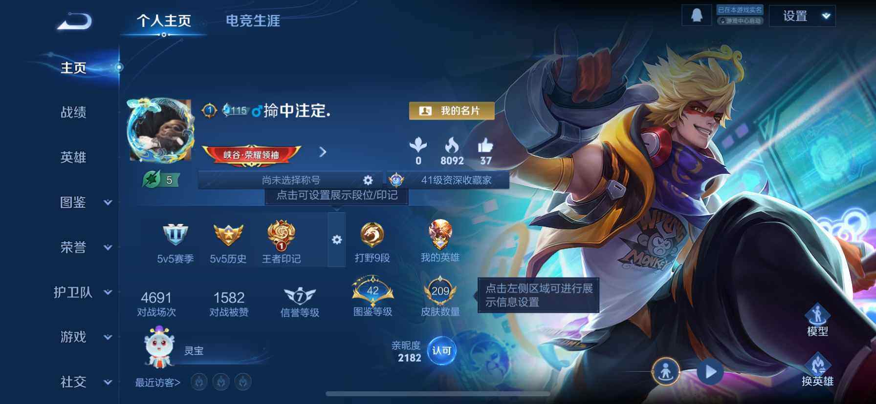 WZDN431989王者荣耀账号详情图2