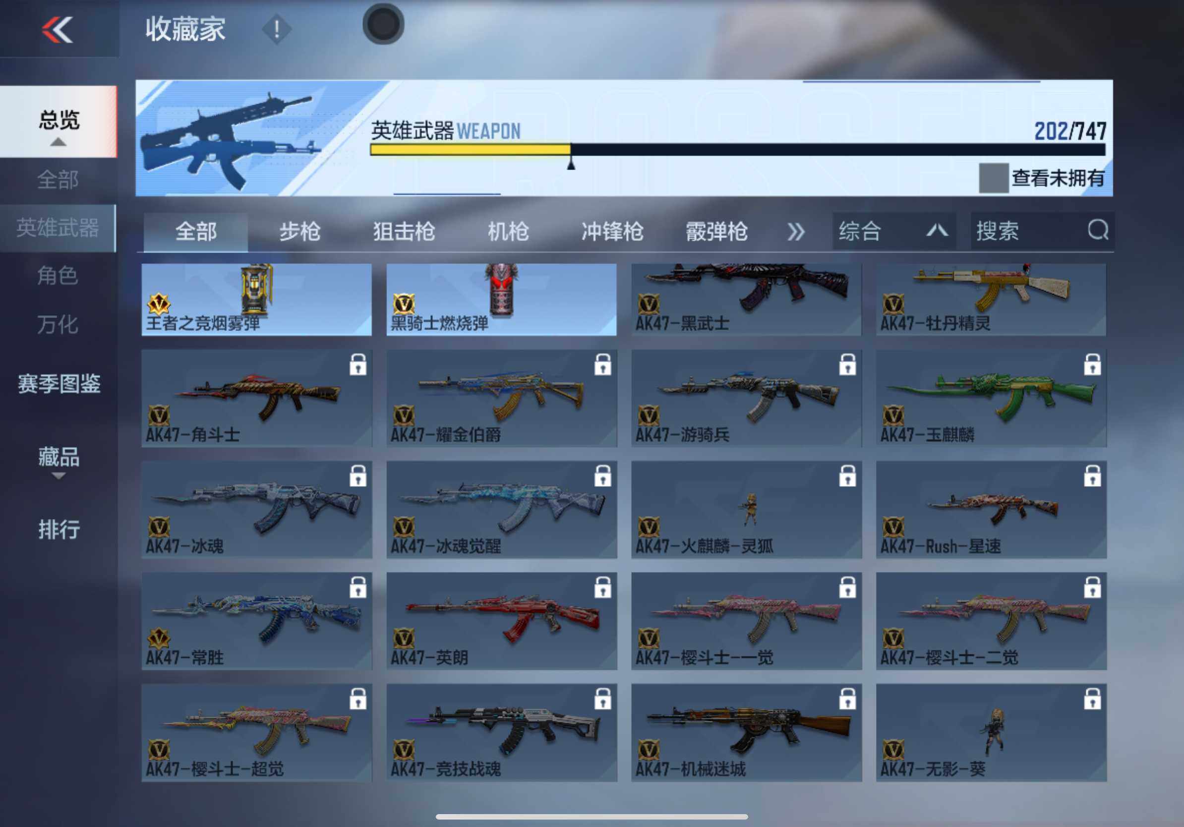 CFMXS44742枪战王者账号详情图18