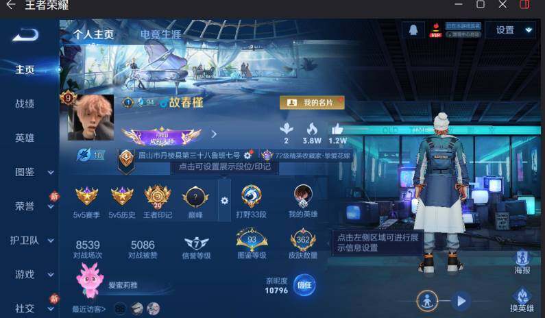 WZ03433654王者荣耀账号详情图12