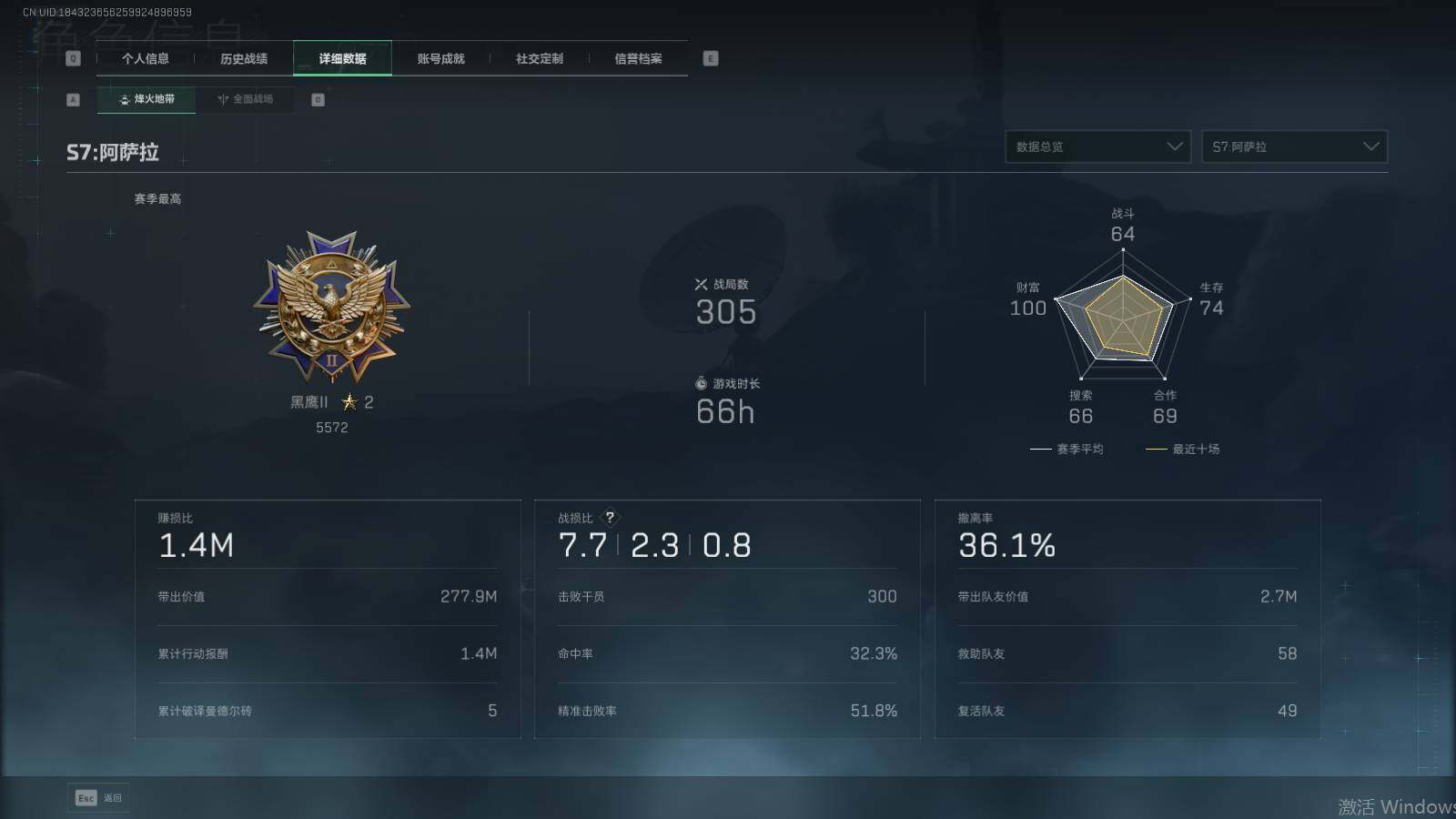 SJZEY46997三角洲行动账号详情图32