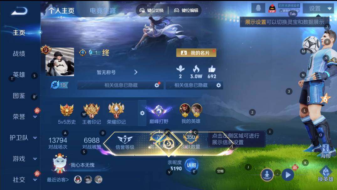 WZQYYX432658王者荣耀账号详情图8