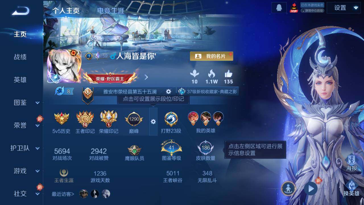 WZ03433815王者荣耀账号详情图3