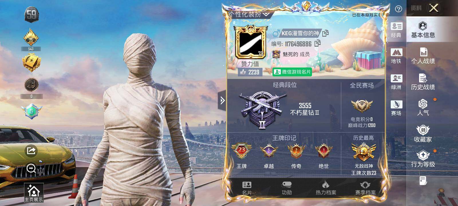 HPCMW419514和平精英账号详情图14