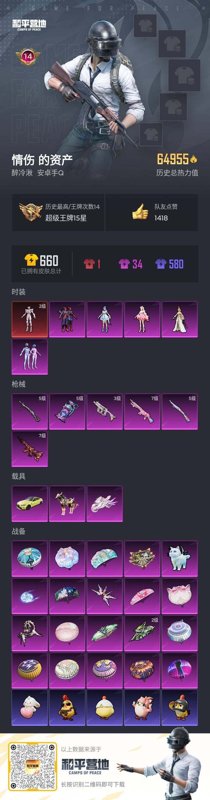 HPCMW419259和平精英账号详情图15