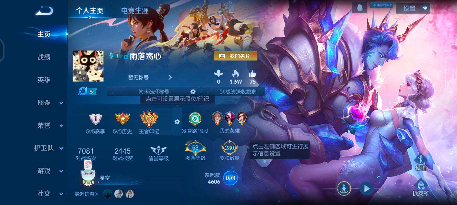 WZQM437187王者荣耀账号详情图3