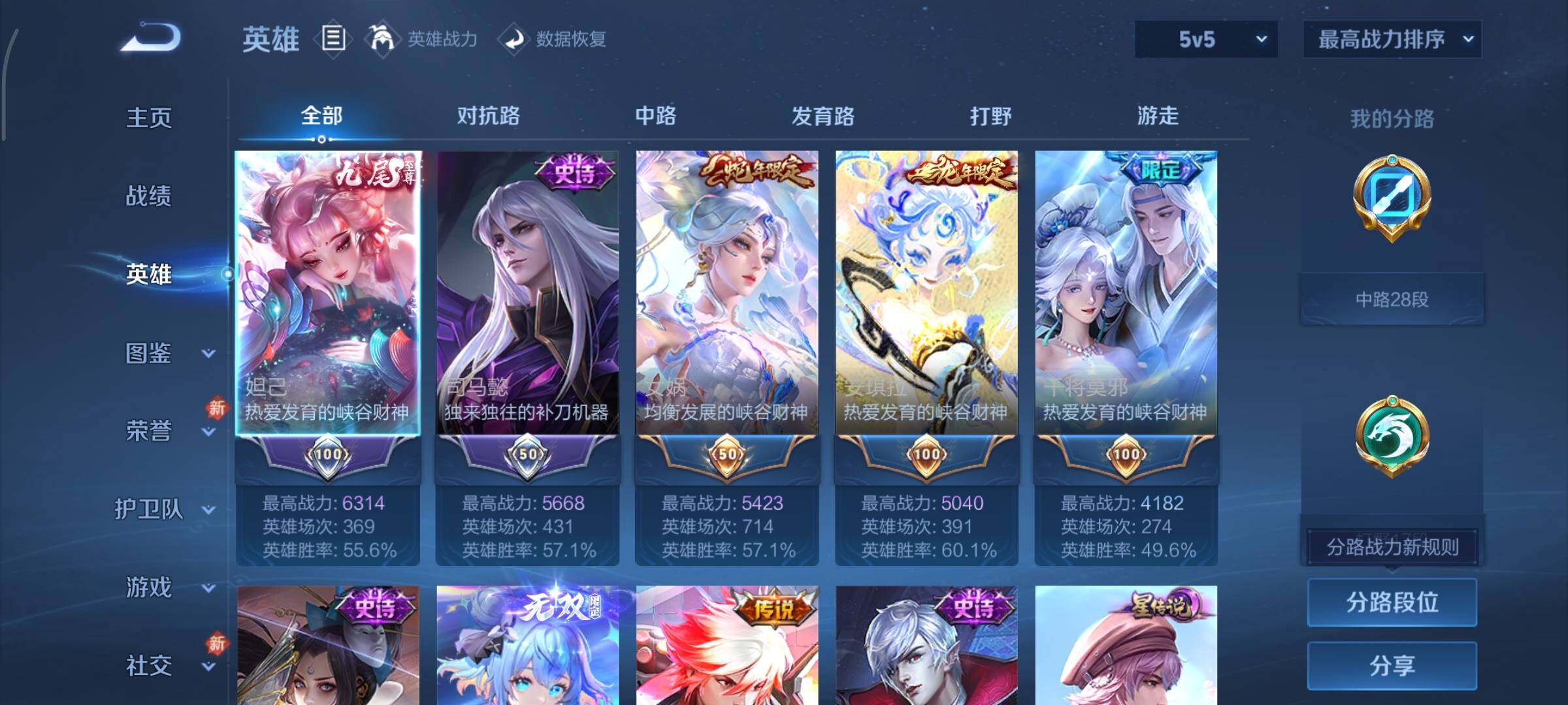 WZCMY437110王者荣耀账号详情图3