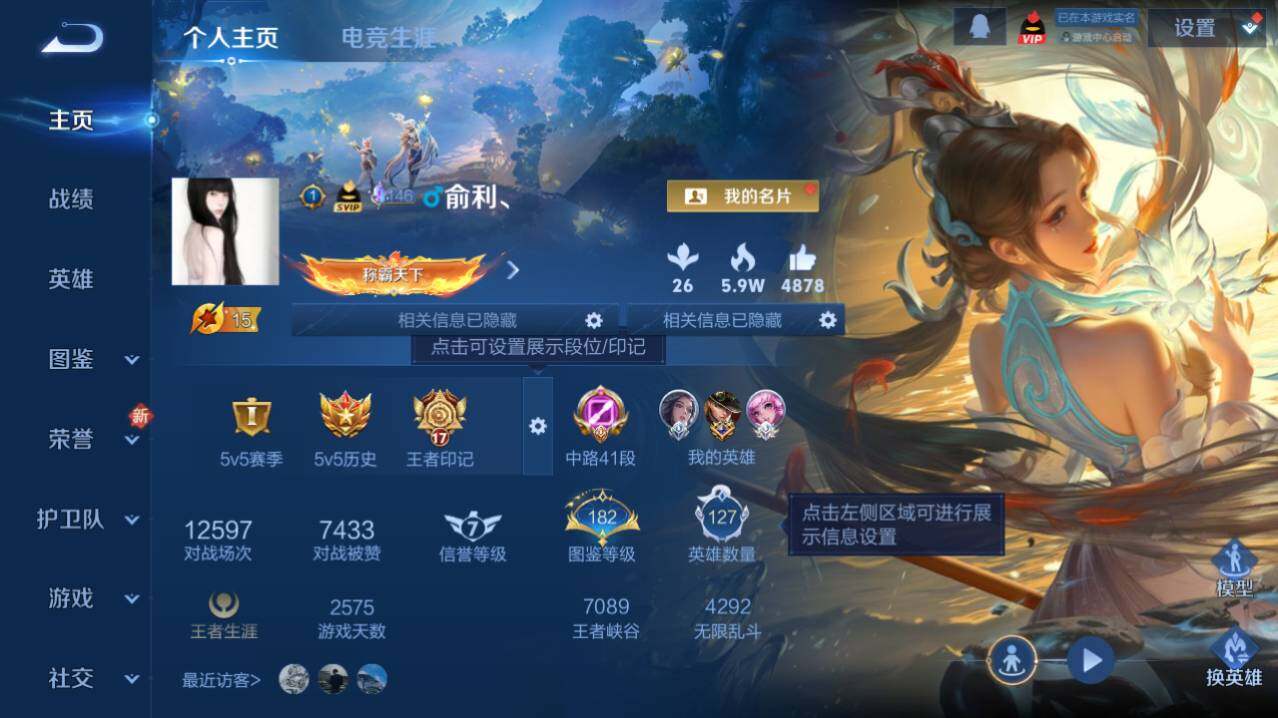 WZ03433762王者荣耀账号详情图4