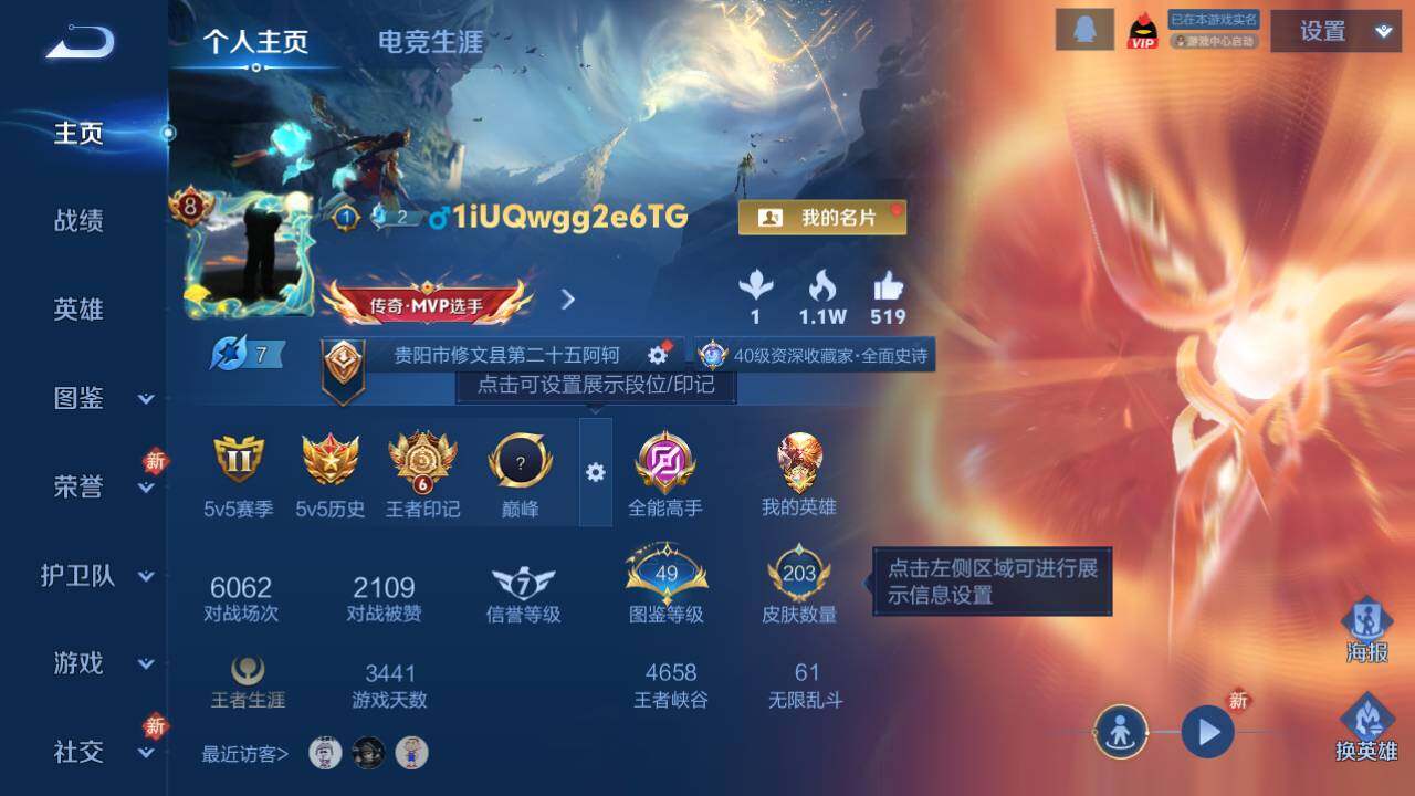 WZ03433788王者荣耀账号详情图3 WZ03433788王者荣耀账号详情图3