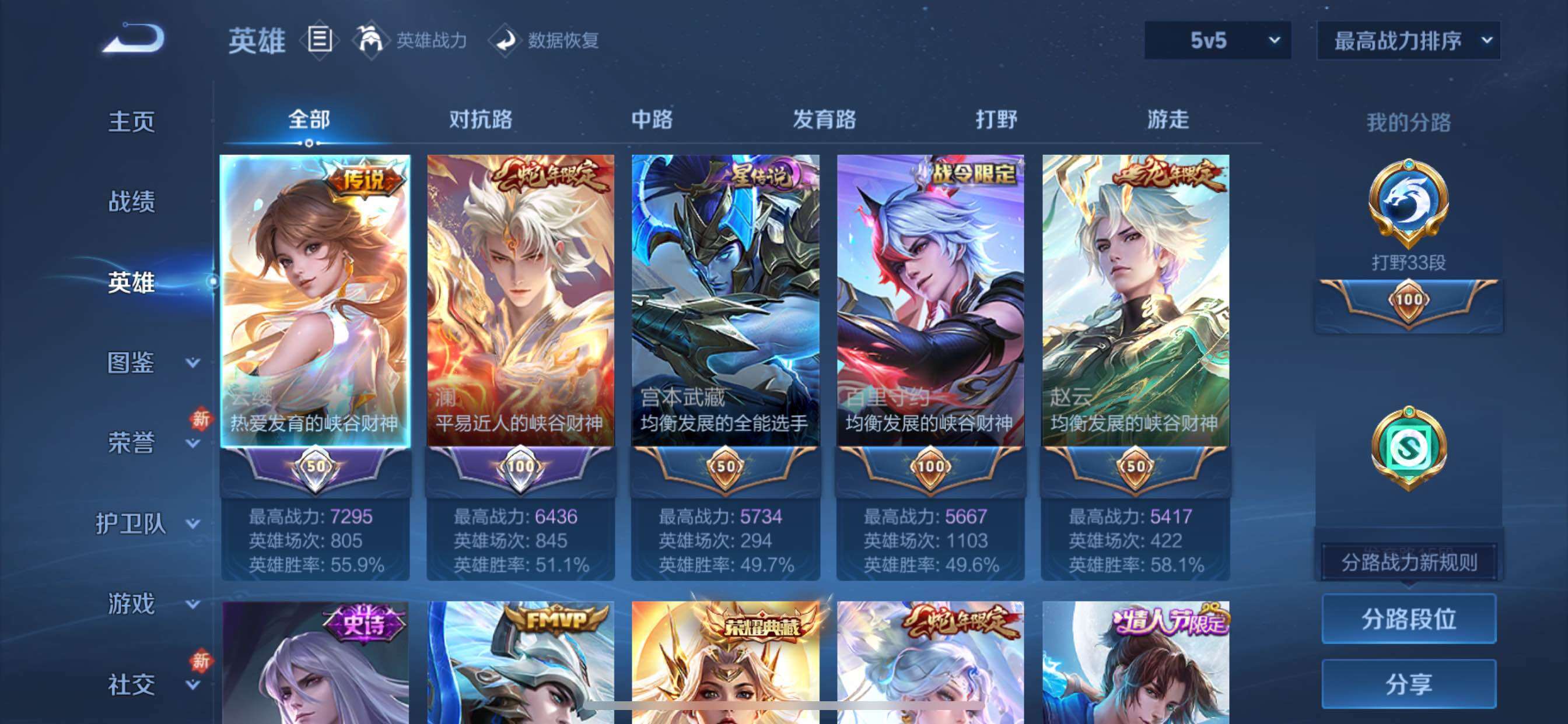 WZCMY436939王者荣耀账号详情图3