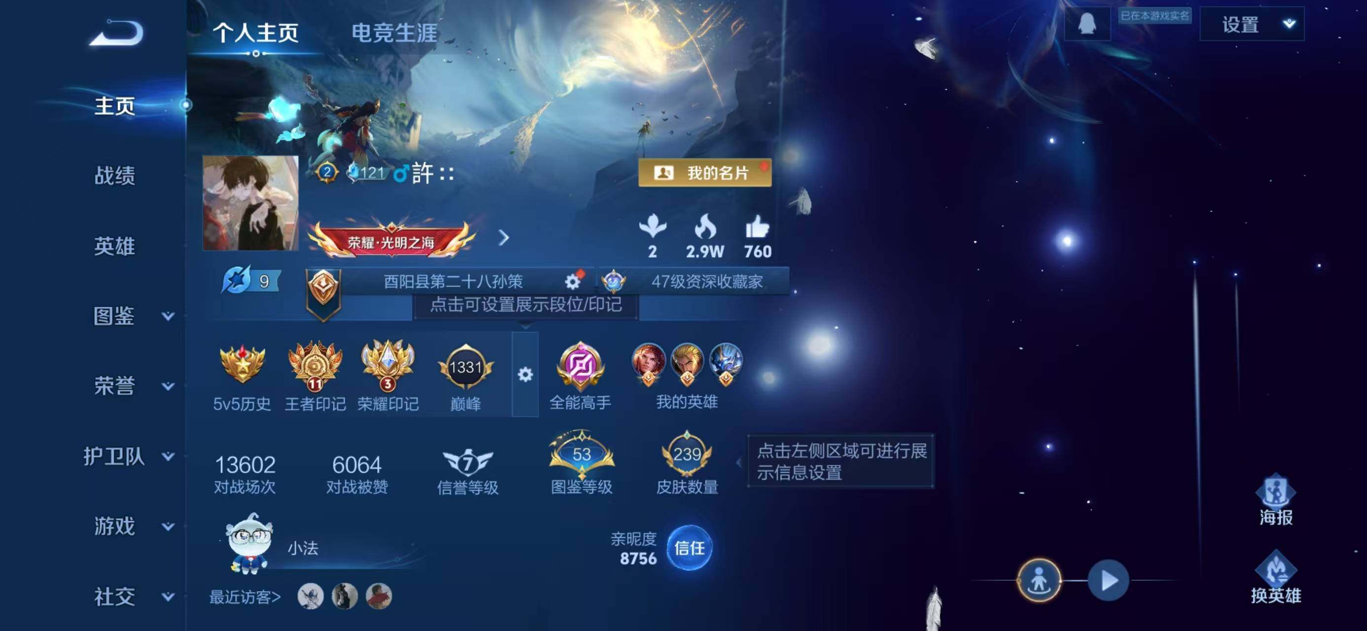 WZQM434086王者荣耀账号详情图7