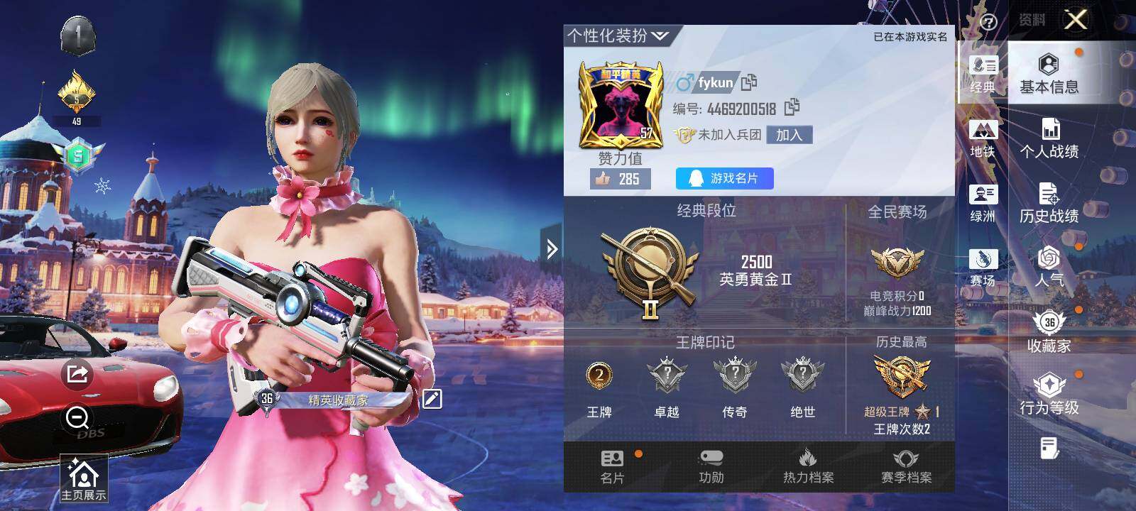 HPLE419424和平精英账号详情图13