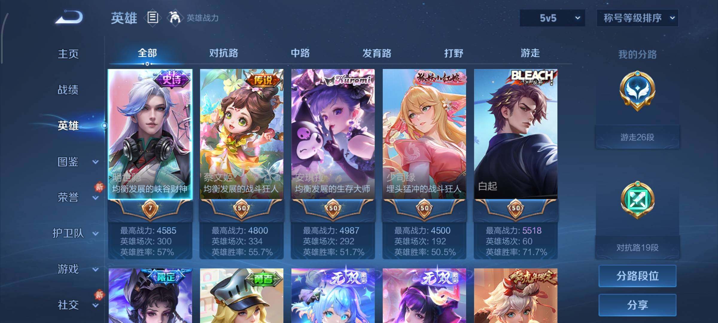 WZCMW438104王者荣耀账号详情图3