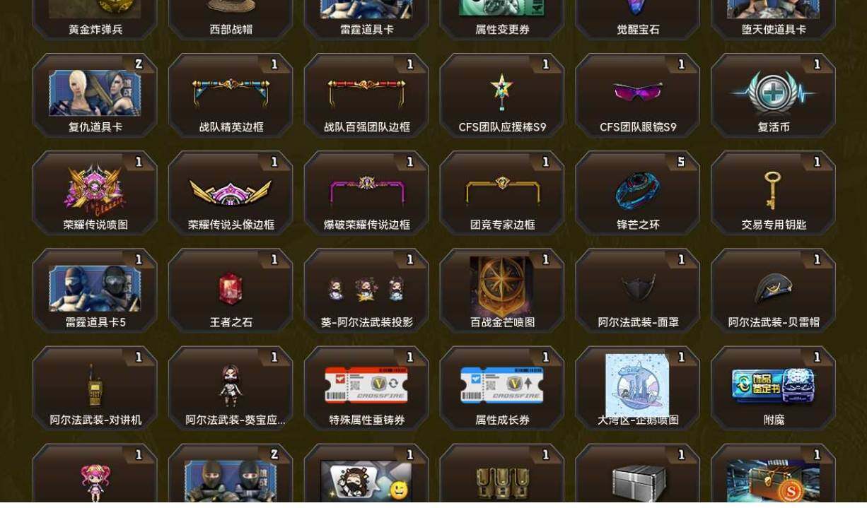 CFCMW422101穿越火线账号详情图9