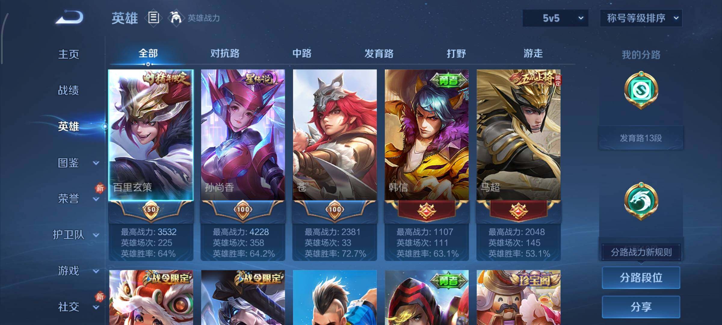 WZCMW438689王者荣耀账号详情图3