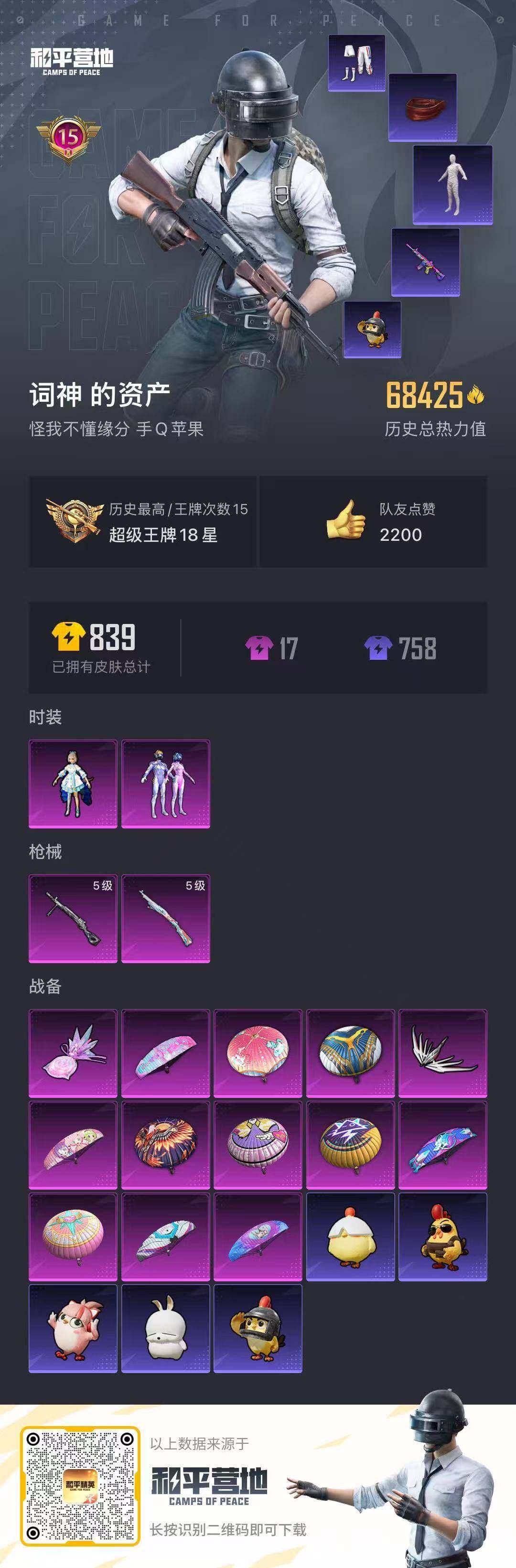 HPCMW419650和平精英账号详情图16