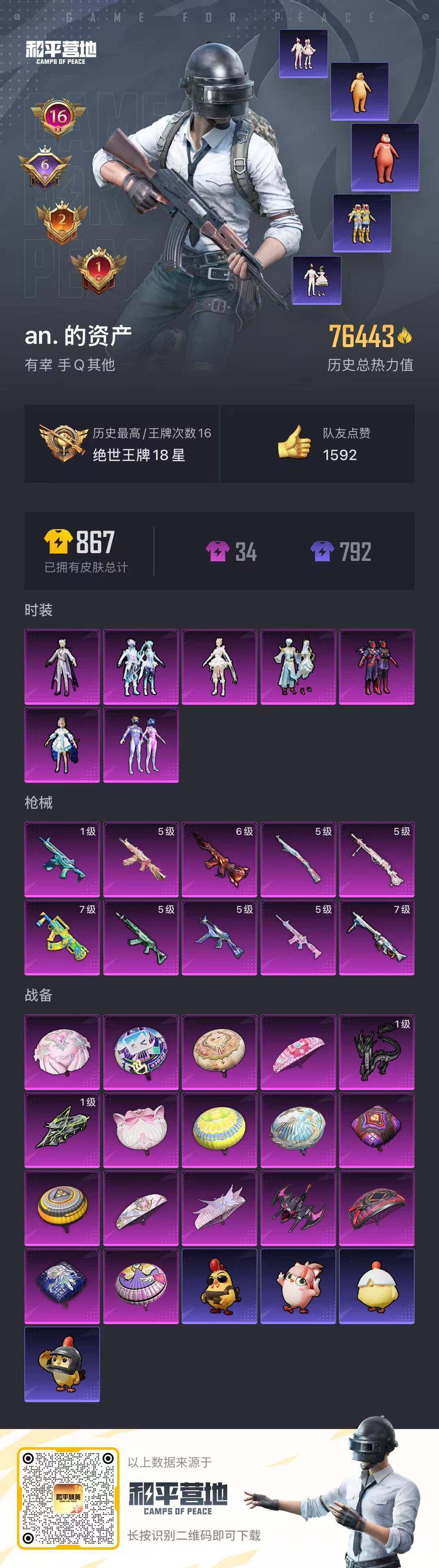 HPCMW419545和平精英账号详情图19 HPCMW419545和平精英账号详情图19