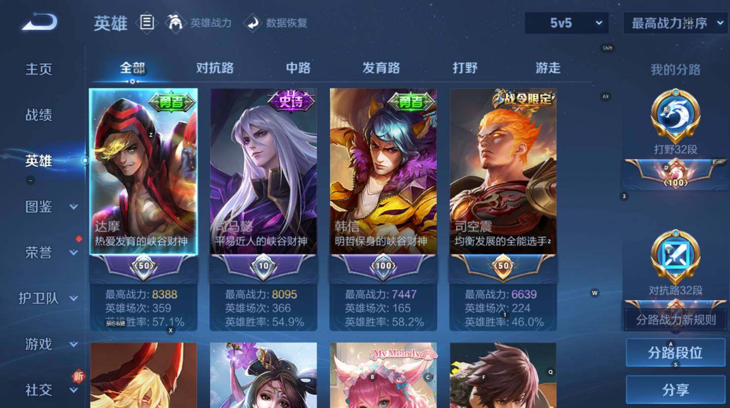 WZCMW436888王者荣耀账号详情图8 WZCMW436888王者荣耀账号详情图8