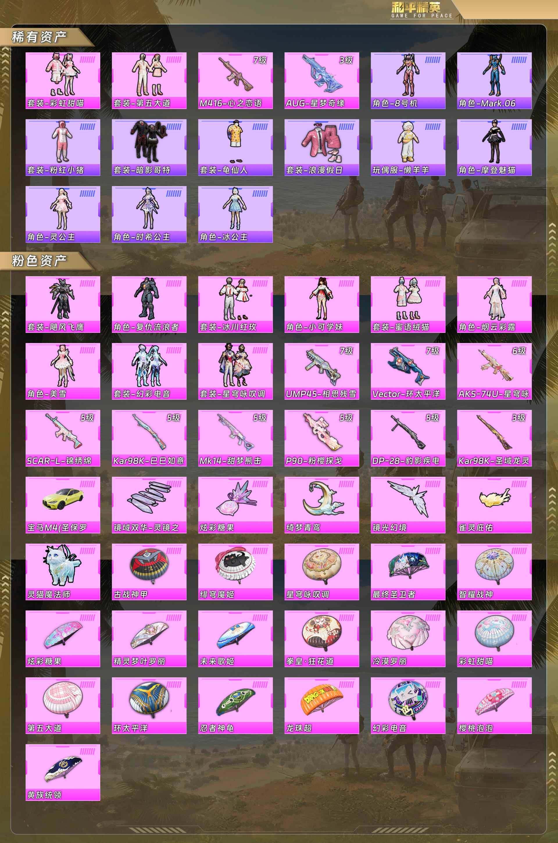 HPQM4112544和平精英账号详情图6