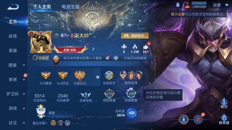 WZ03437837王者荣耀账号详情图8