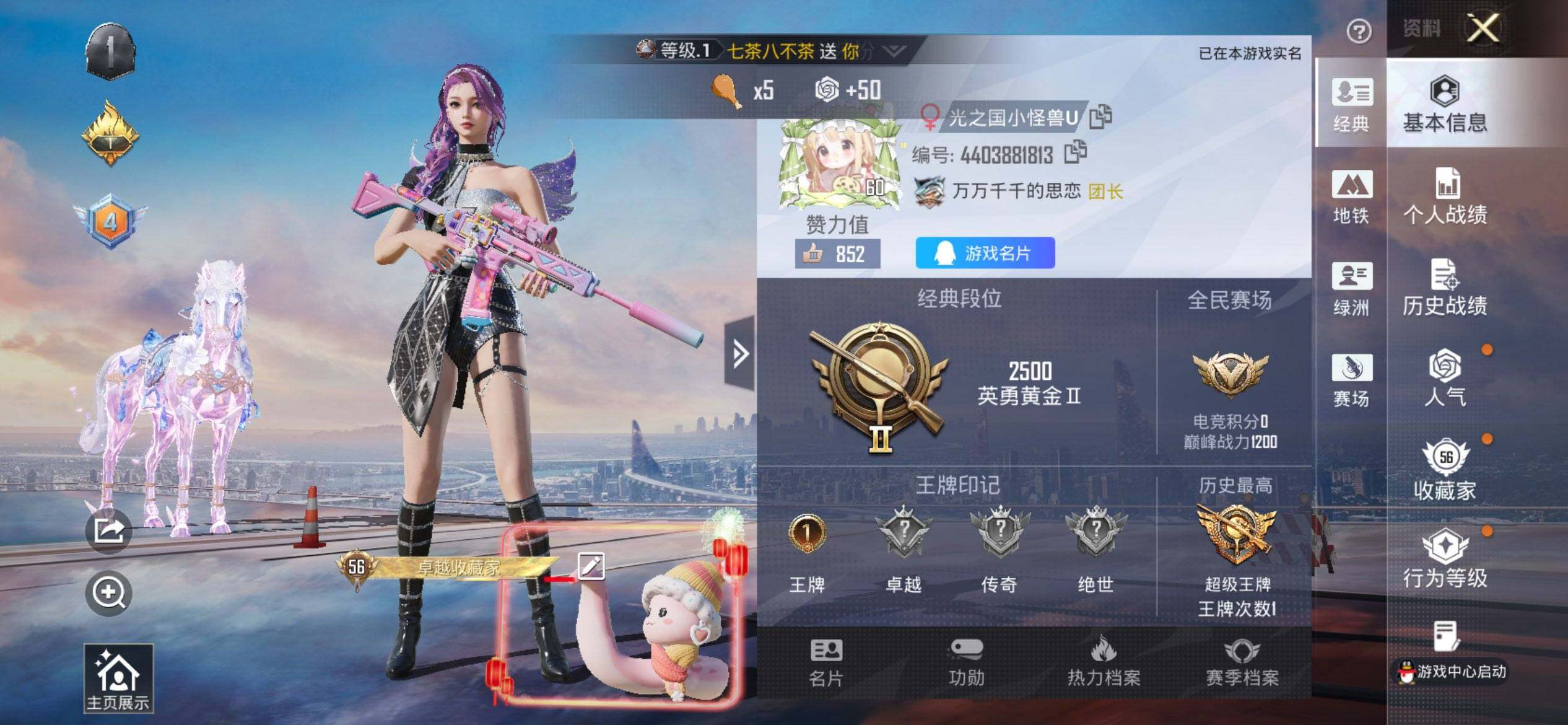 HPCMW419559和平精英账号详情图2