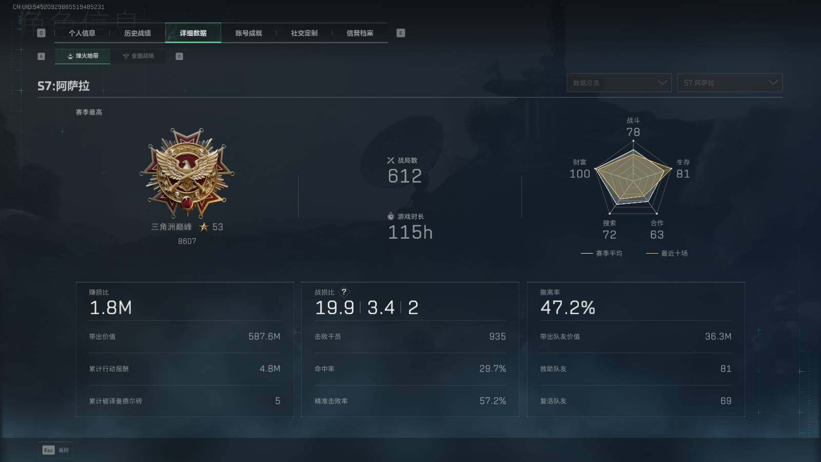 SJZQM47811三角洲行动账号详情图10