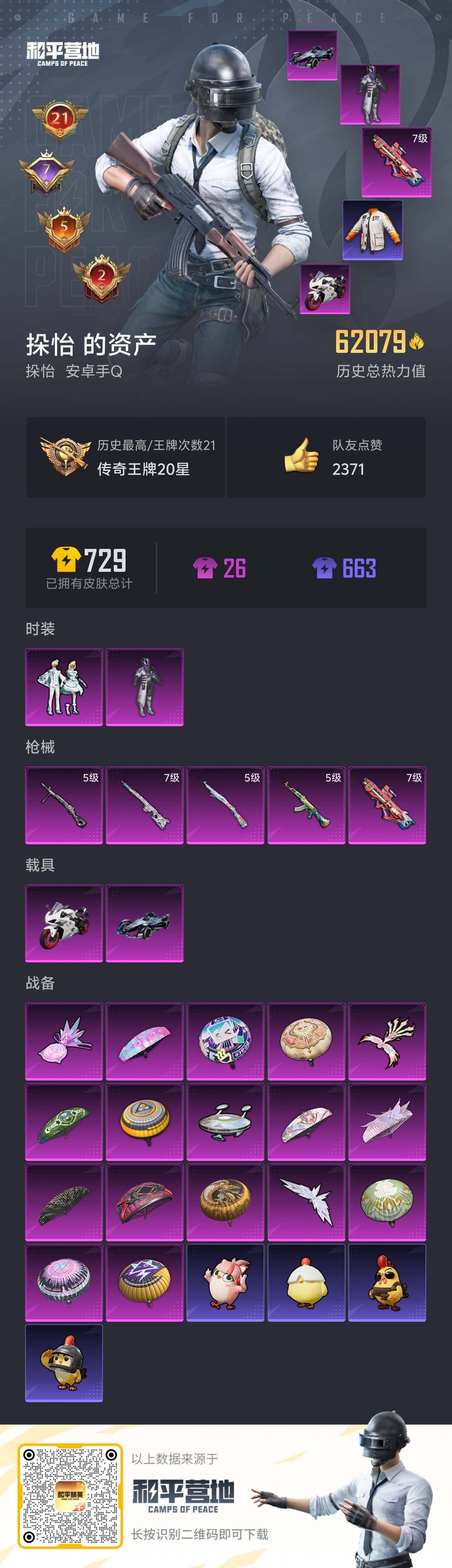 HPCMW419975和平精英账号详情图3