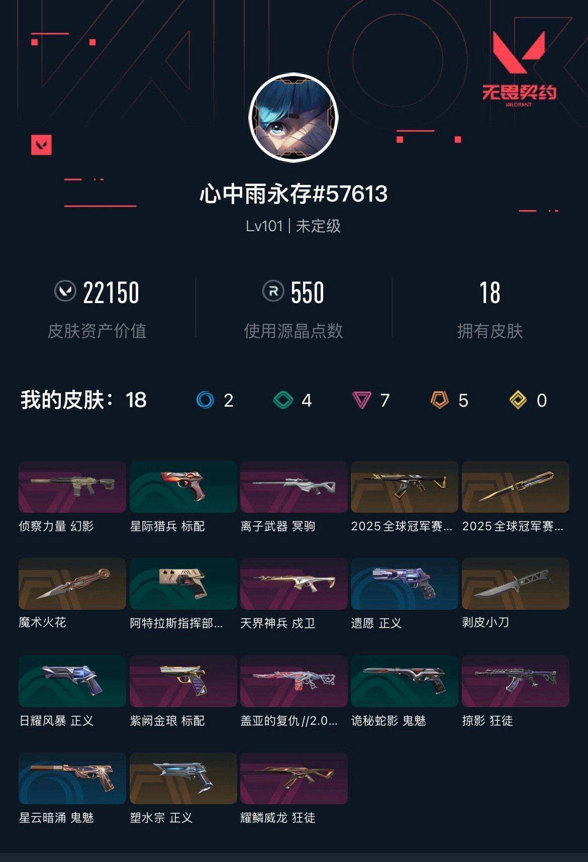 WWQXL43262无畏契约账号详情图4 WWQXL43262无畏契约账号详情图4