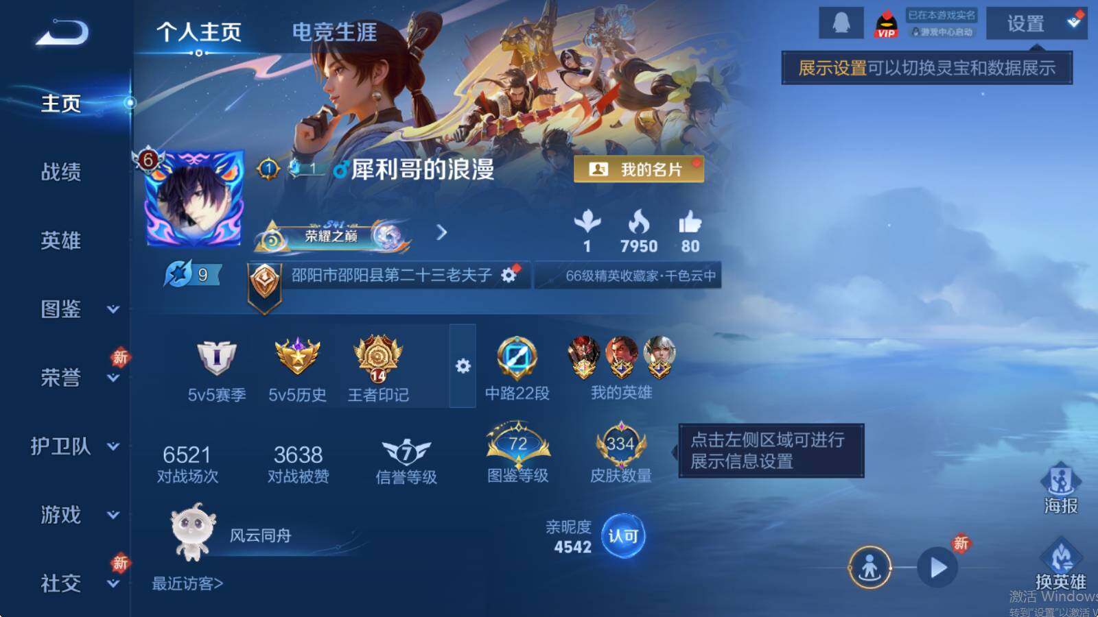 WZLX485505王者荣耀账号详情图7