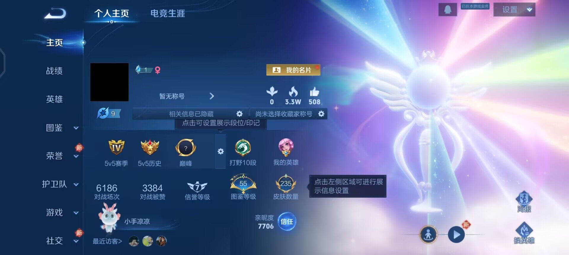 WZQM458670王者荣耀账号详情图3