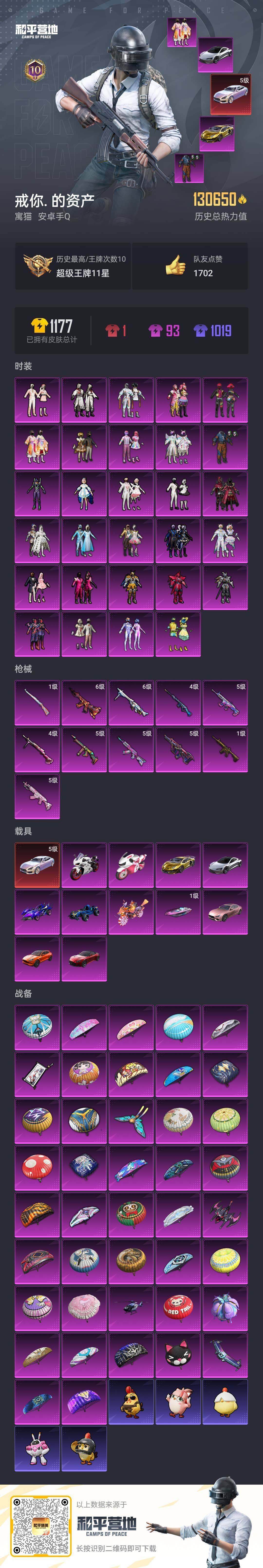 HPKG461621和平精英账号详情图8