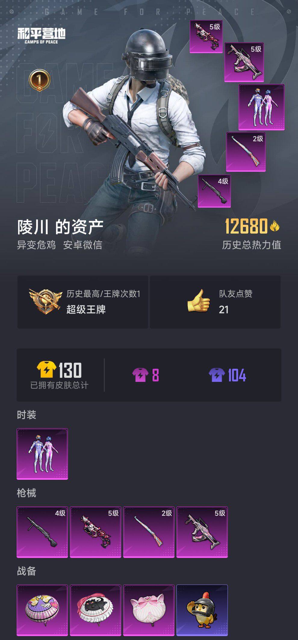 HPCMW420233和平精英账号详情图3