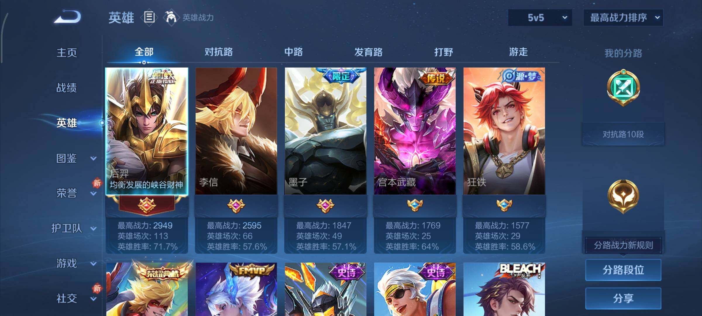 WZCMY440925王者荣耀账号详情图3