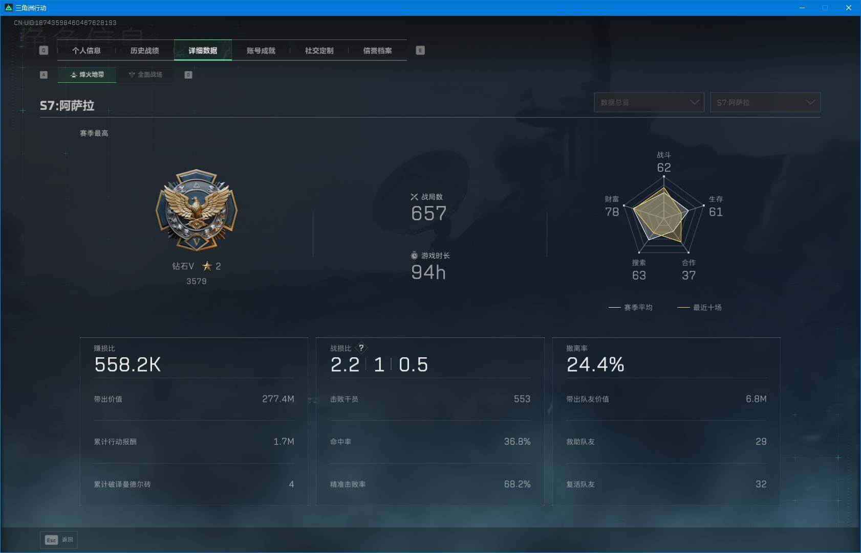 SJZQM48817三角洲行动账号详情图5 SJZQM48817三角洲行动账号详情图5