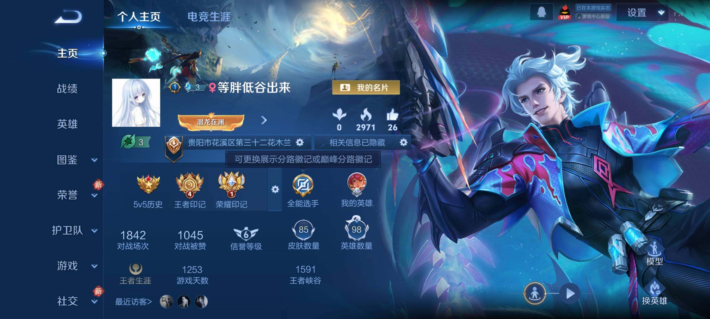 WZCMY441155王者荣耀账号详情图2